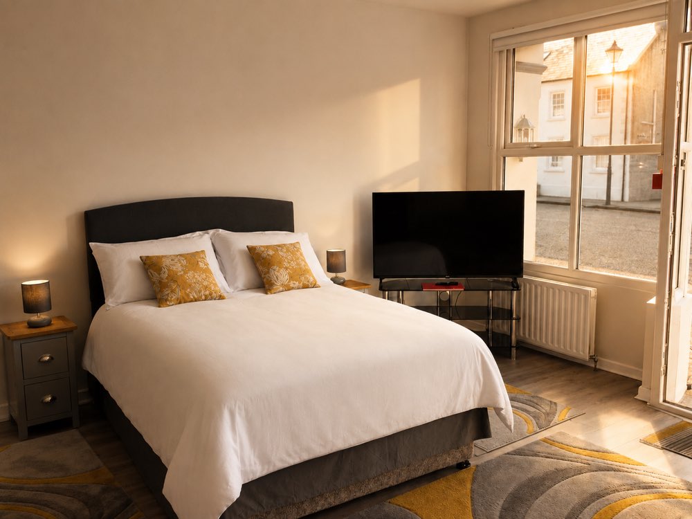 Bedroom at Altmore Street Apartments
